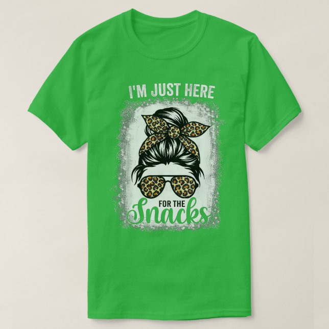 Jag är bara här för den fina Fantasy-fotbollen T Shirt (Design framsida)