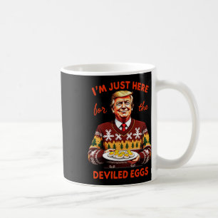 Jag är bara här för den fördärvade äggburken kaffemugg