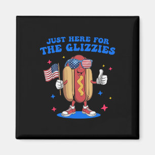 Jag är bara här för Glizzies underliga Jul Magnet