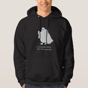 Jag är bara här för godiset hoodie