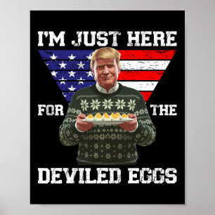 Jag är bara här för jultomten. poster