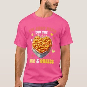 Jag Är Bara Här För Mac & Cheese Pasta Macaroni T Shirt