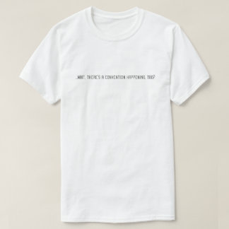 Jag är bara här för maten. (unisex lätt) t shirt