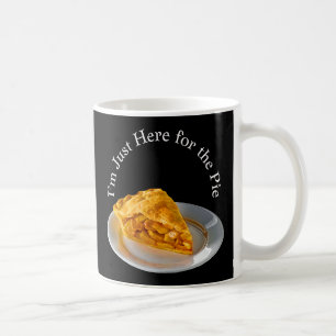 Jag är bara här för Modern Apple Paj Kaffemugg