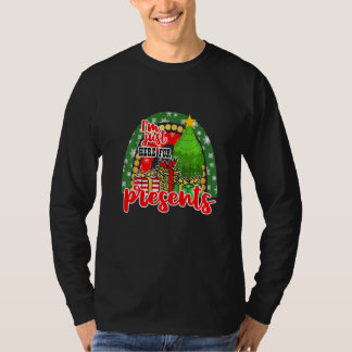 Jag är bara här för Presenter 2 Chistmas-Helgdagar T Shirt