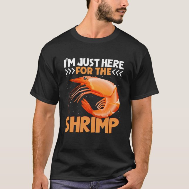 Jag är bara här för räknotan t shirt (Framsida)
