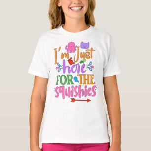 Jag är bara här för squishierna t shirt