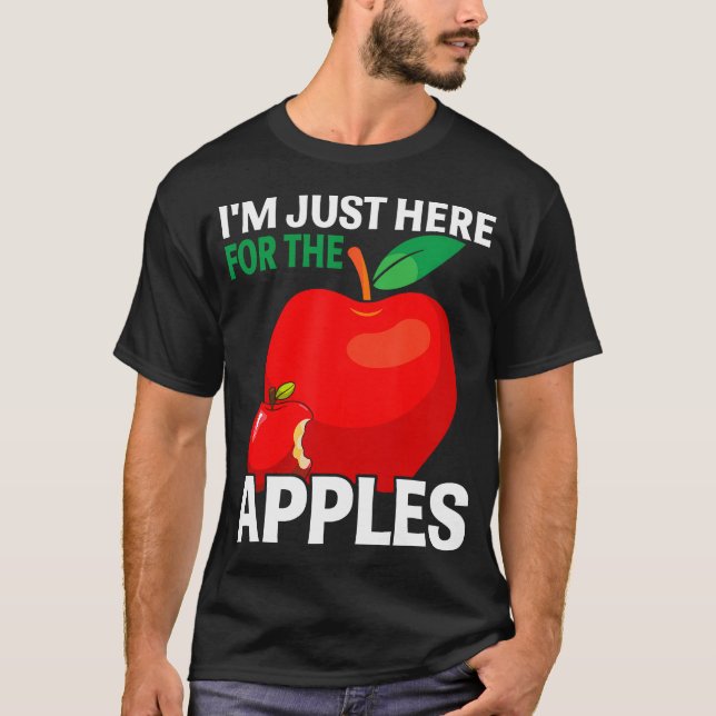 JAG ÄR BARA HÄR FÖR T SHIRT (Framsida)