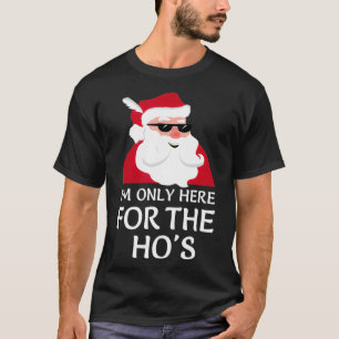 Jag är bara här för värdens Jultomten Jul Jo T Shirt