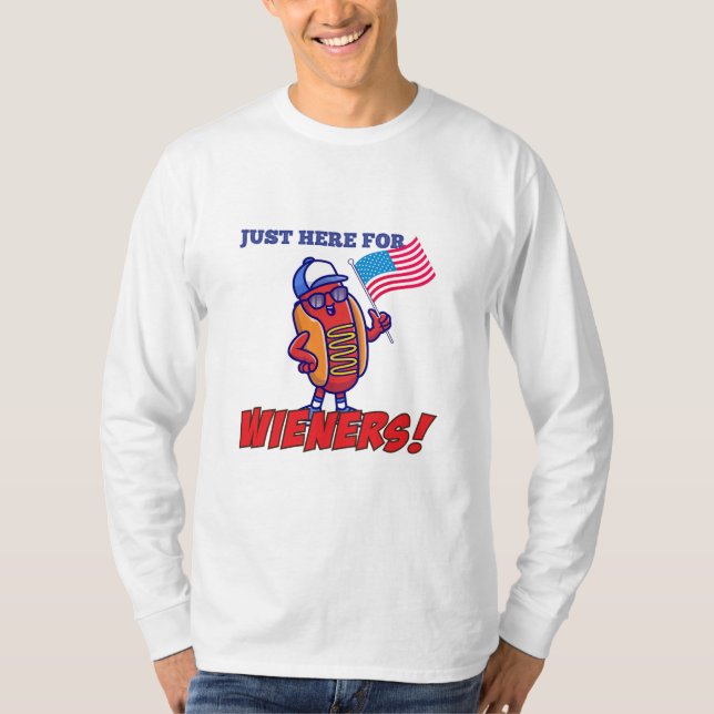 Jag är bara här för vindrutetjocken |Oberoende T Shirt (Framsida)