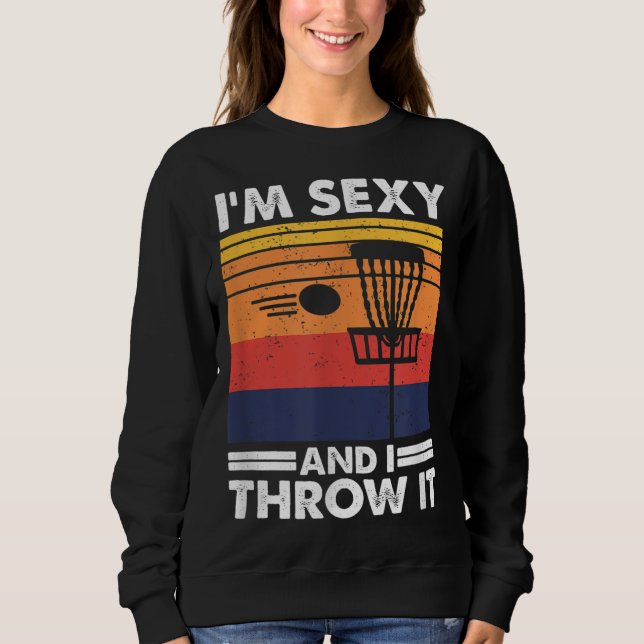 Jag är bara här till Slå Träd & Curse Funny Frisbe T Shirt (Framsida)