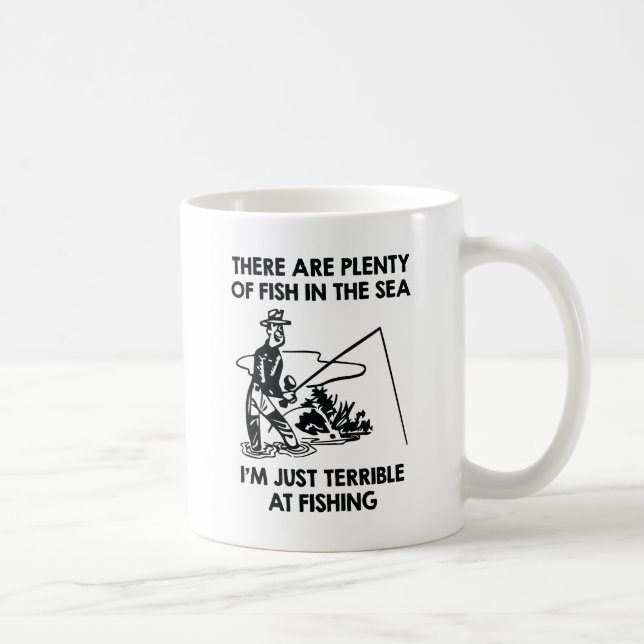 Jag är bara hemskt vid fiske kaffemugg (Höger)