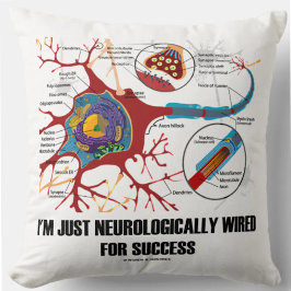 Jag är bara nervös för framgång (Neuron) Kudde