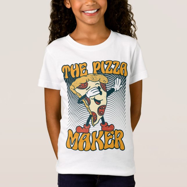 Jag är bara Pizza Maker italiensk Dish Pizza T Shirt (Framsida)