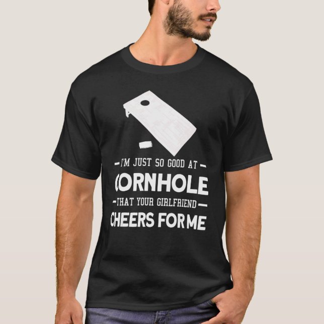 Jag är bara så bra vid kornhålsspelare t shirt (Framsida)