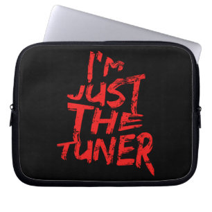 Jag Är Bara Tunern Funny Car Tuner Racing Laptop Fodral