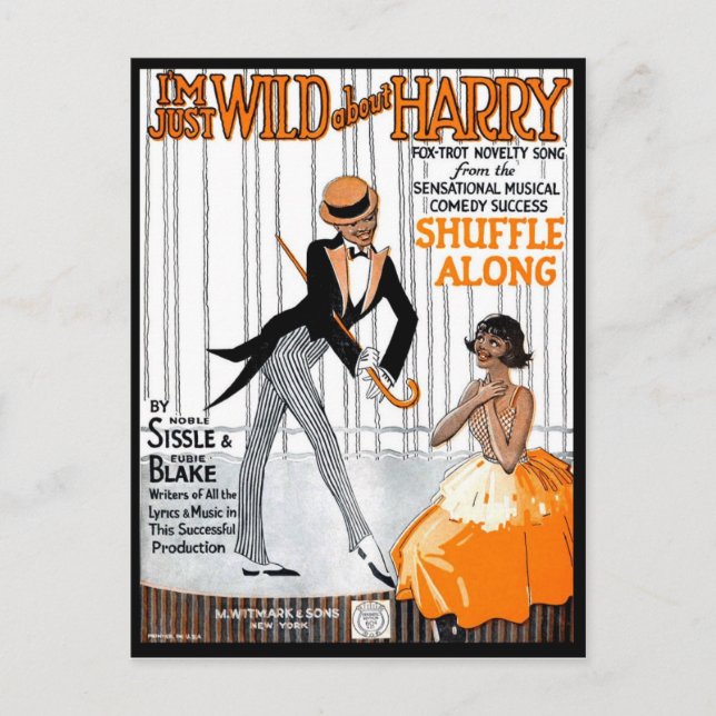 Jag är bara Vild om Harry Vykort (Framsida)