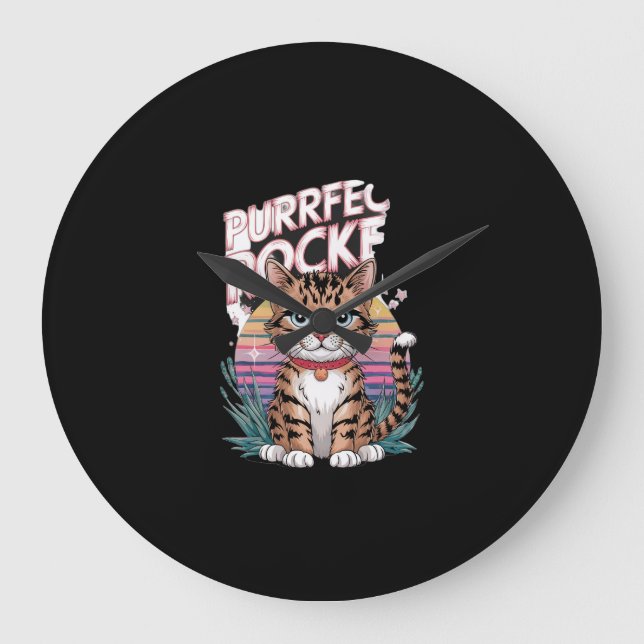 Jag är Barking Mad åt dig! Hund Stor Klocka (Framsida)