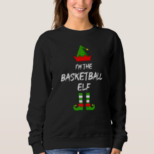 Jag är Basketball Elf Matching Family Elf Christm T Shirt