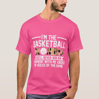 Jag är Basketbollsfarmare som du aldrig vinner i B T Shirt