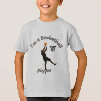 Jag är basketspelare t shirt