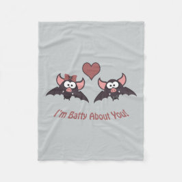 Jag är batalj om dig! fleecefilt