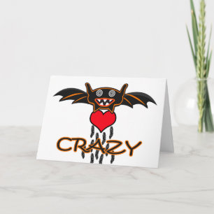 Jag är Batjävel för dig, Halloween Card Kort