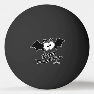 Jag är Batty Galna Ögon Pingisboll