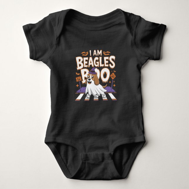 Jag är BEAGLES boo T Shirt (Framsida)