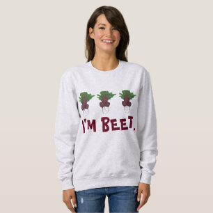 Jag är Beet (Beat) Red Beet Vegetable Vegan Tee