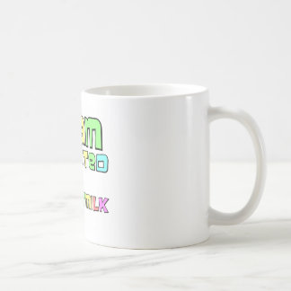 Jag är Beroende att andas Mjölk Kaffemugg