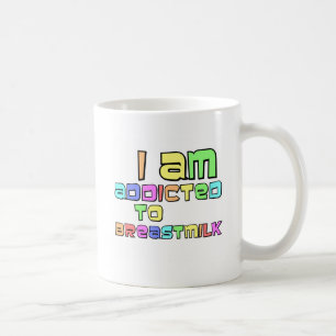 Jag är Beroende att andas Mjölk Kaffemugg