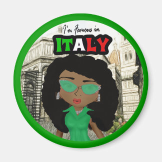 Jag är Berömd i Italien Diva - Mörk Magnet