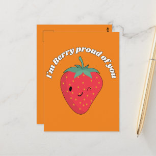 Jag är Berry Proud av dig Vykort