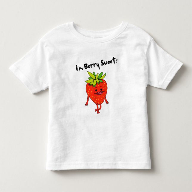 Jag är Berry Sweet! - Funny Fruit Pun T Shirt (Framsida)