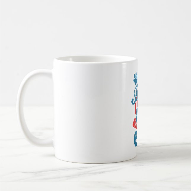 Jag är "Best Dog Walker" nånsin sommar Kaffemugg (Vänster)