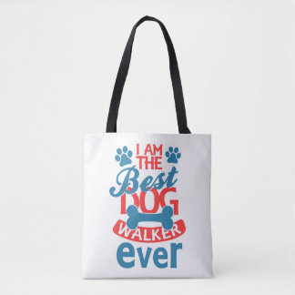 Jag är "Best Dog Walker" nånsin sommar Tygkasse
