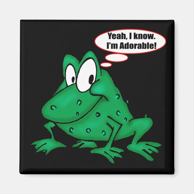 Jag är beundransvärd T-shirts-gåvor Magnet (Framsidan)