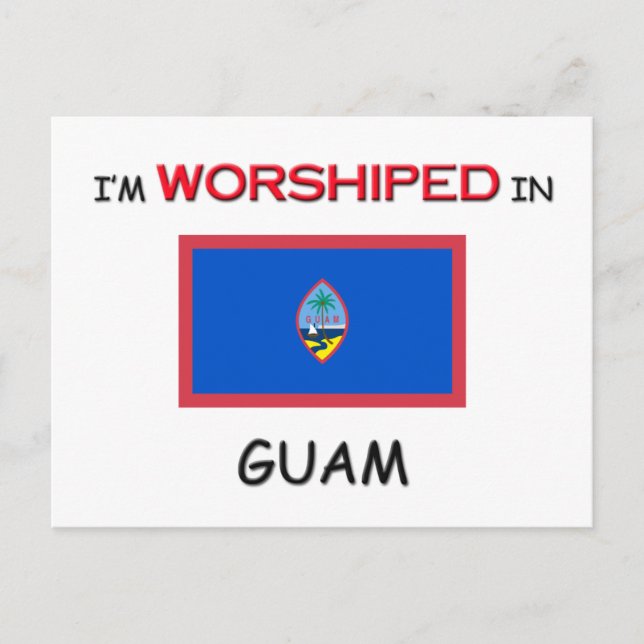 Jag är beväpnad i GUAM Vykort (Framsida)