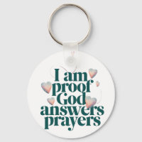 Jag är bevis på gud Answers Prayers Christian Fait