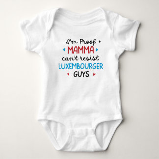 Jag är bevis på Mamma Kan inte hålla luxemburgare T Shirt