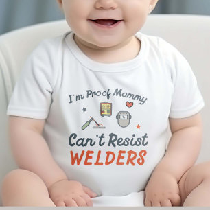 Jag är beviset Mamma inte kan motstå svetsare, rol T Shirt