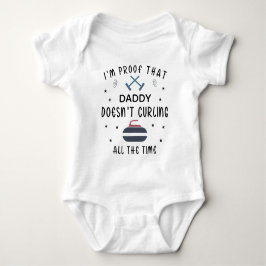 Jag är beviset på att min pappa inte alltid curlar t shirt
