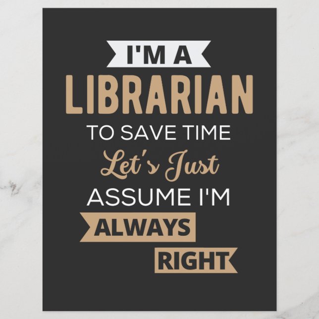 Jag är bibliotekarie (Framsida)
