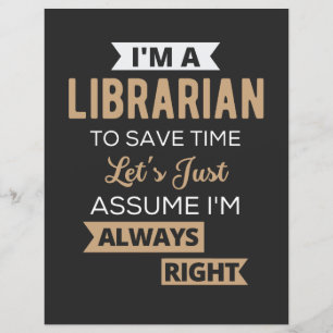 Jag är bibliotekarie