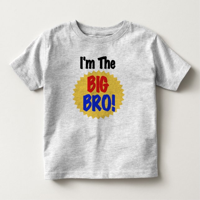Jag är Big Bro T-shirt (Framsida)