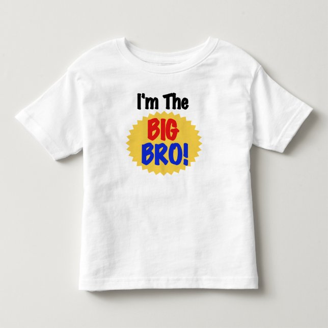 Jag är Big Bro T-shirt (Framsida)