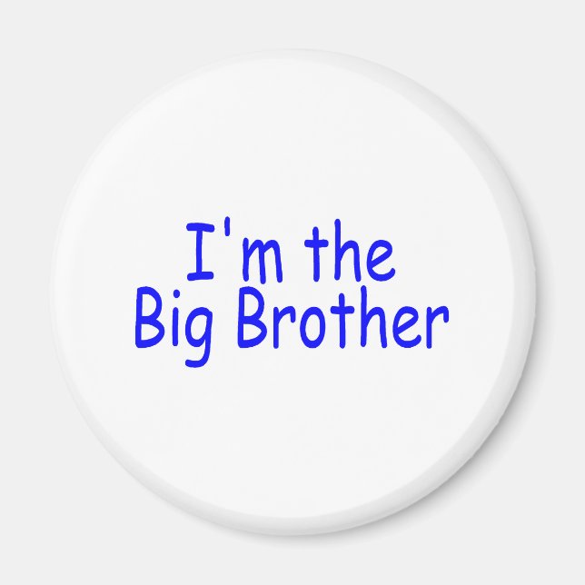 Jag är Big Brother Magnet (Framsidan)