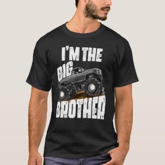 Jag är Big Brother Monster Lastbil T Shirt