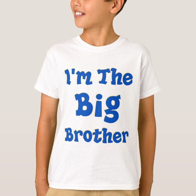 Jag är Big Brother T Shirt (Framsida)
